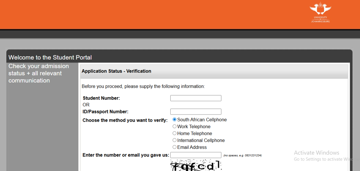 How to Check Your APPLICATION (Admission) Status at UJ 2026 Online ...
