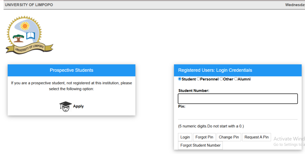 How to Apply at University of Limpopo (UL)